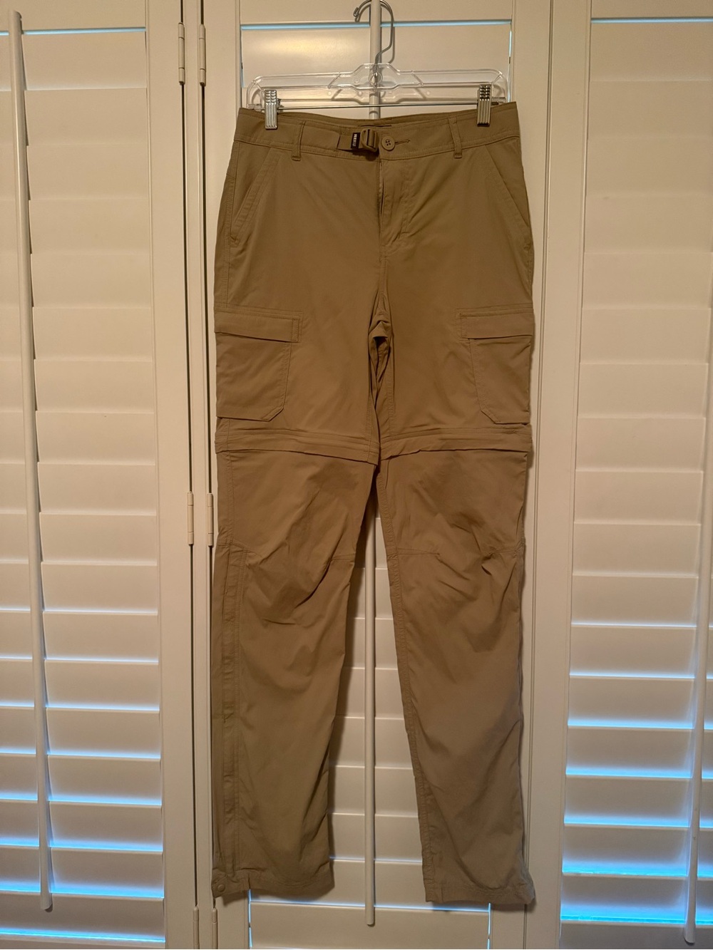 REI Convertible Cargo Pants in Khaki - Lightweight Travel Trousers